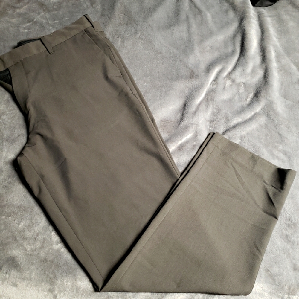 Van Housen Flex Straight 36x32" Dress Pants